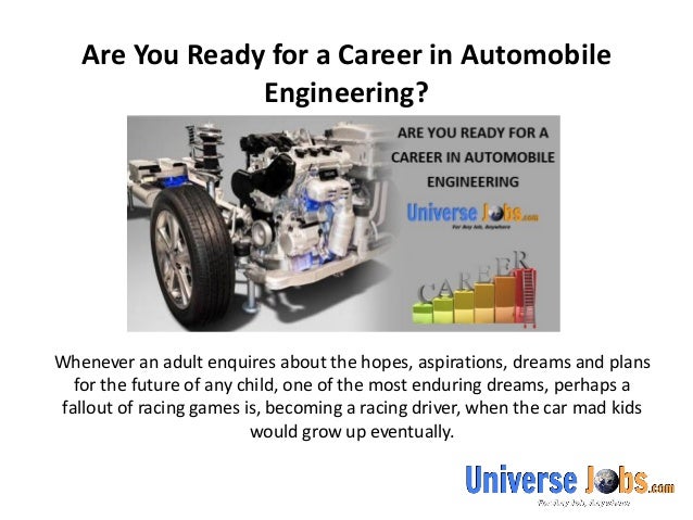 career in automobile engg