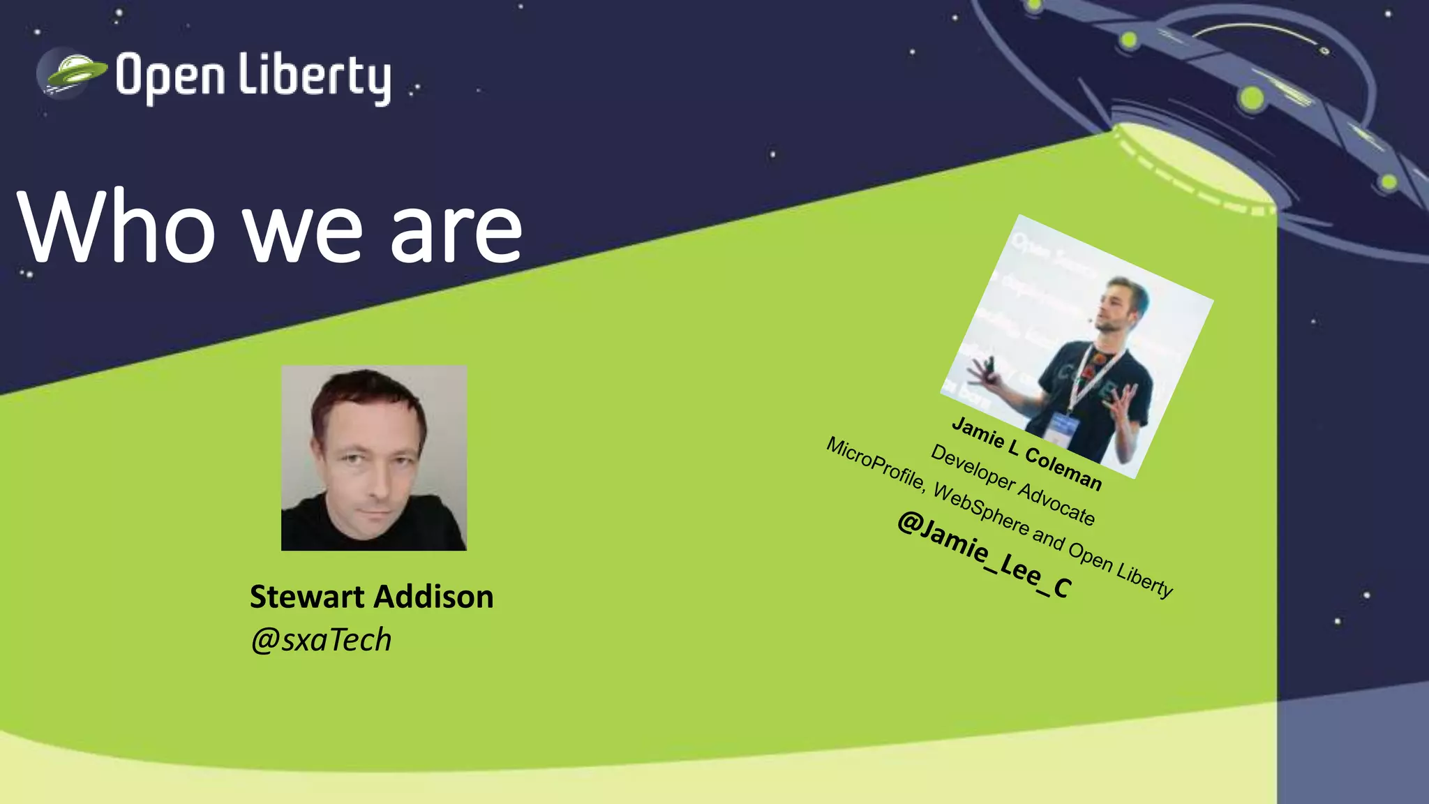 2
Who we are
Stewart Addison
@sxaTech
 