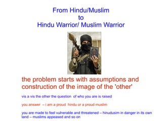 Are You Relegious Or Communal