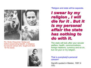 Are You Relegious Or Communal