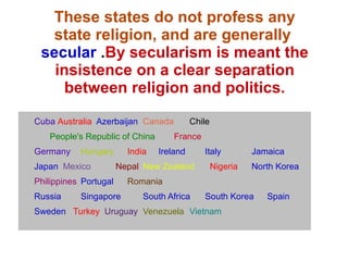 Are You Relegious Or Communal