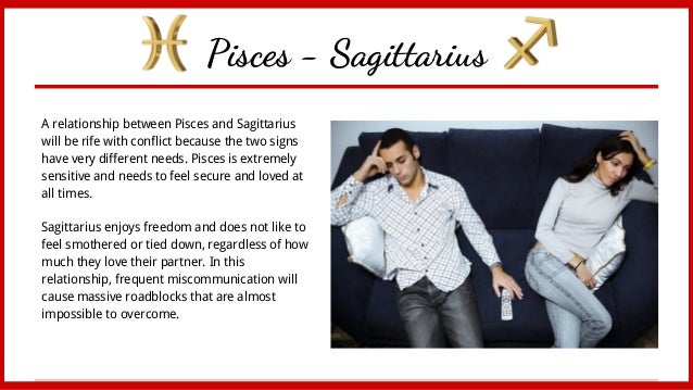 Pisces Woman And Sagittarius Man Compatibility Chart