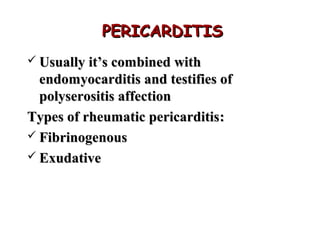 Acute Rheumatic Fever in children | PPT
