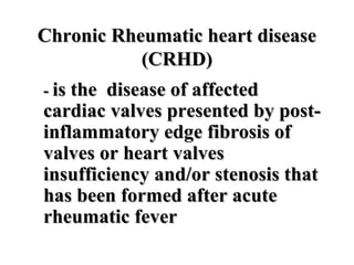 Acute Rheumatic Fever in children | PPT