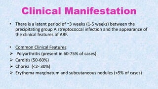 Acute Rheumatic Fever | PPTX