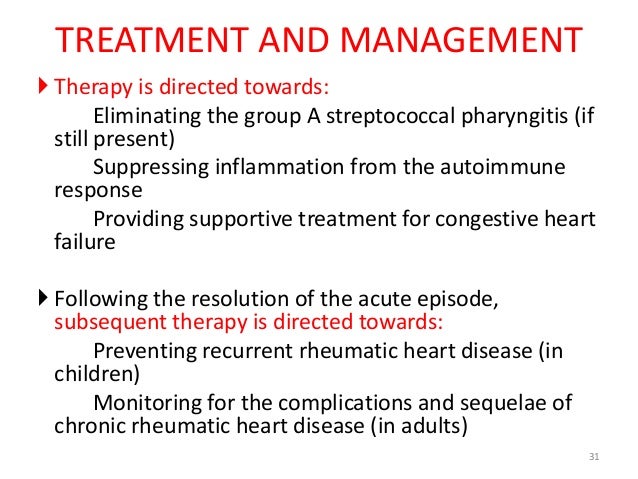 ACUTE RHEUMATIC FEVER AND RHEUMATIC HEART DISEASE