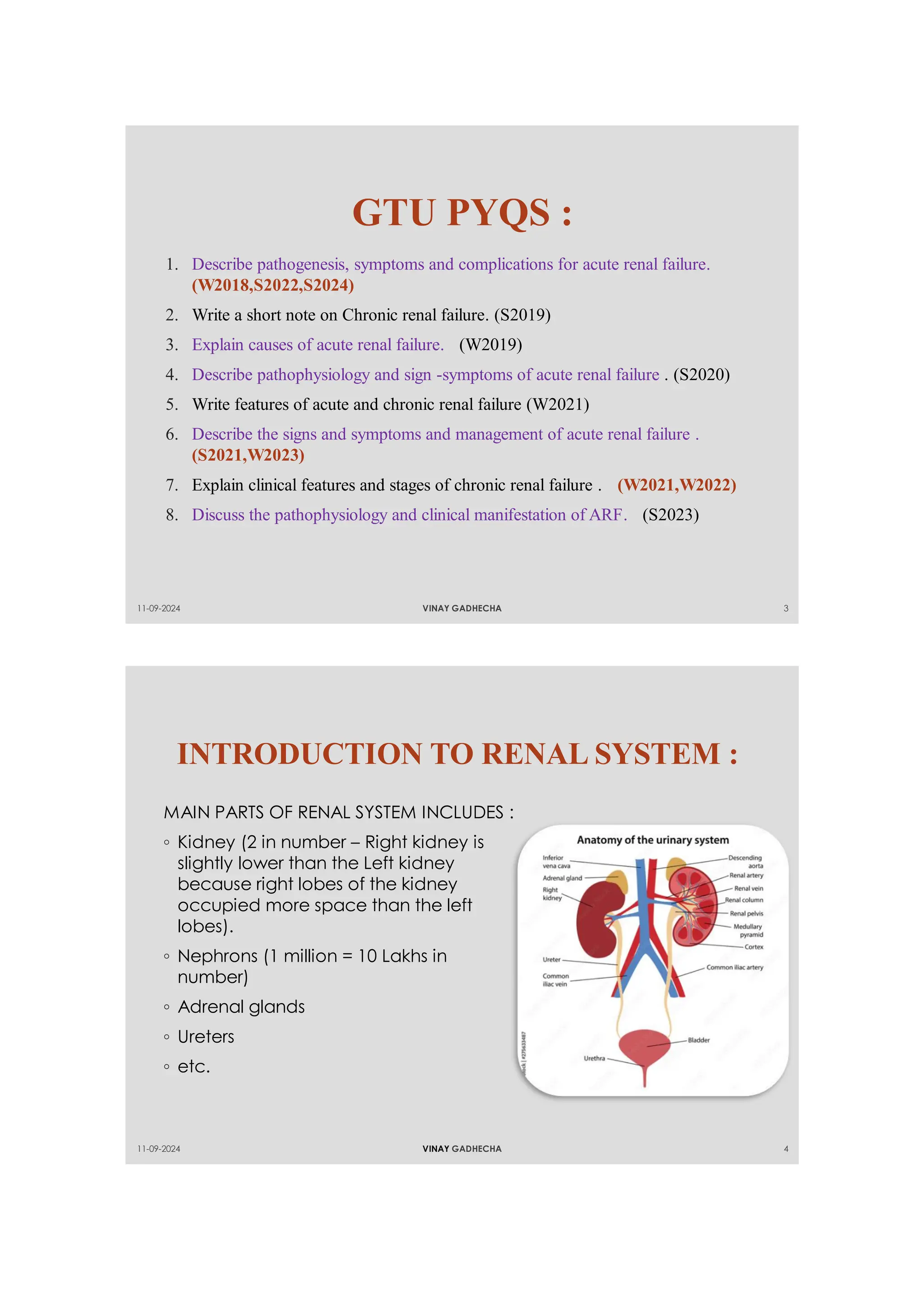ACUTE AND CHRONIC RENAL FAILURE PATHOPHYSIOLOGY | PDF