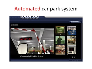 Automated  car park system 