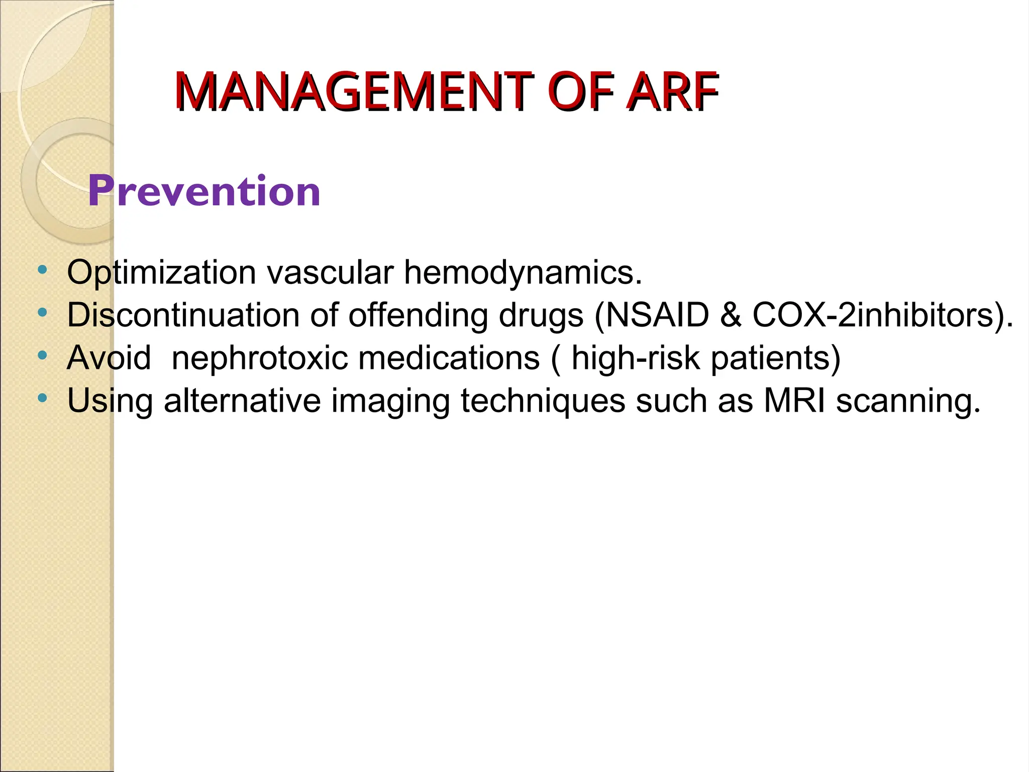 MANAGEMENT OF ACUTE RENAL FAILURE IN ICU.ppt