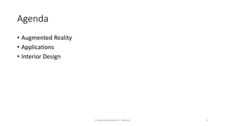 Augmented Reality for interior design | PPTX