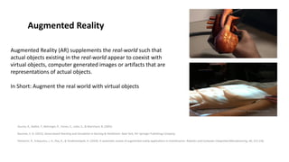 Augmented Reality for Medical Education ©Bauman 2019 | PDF