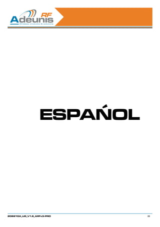 ESPAÑOL




208210A_UG_V1.6_ARFx3-PRO   88
 