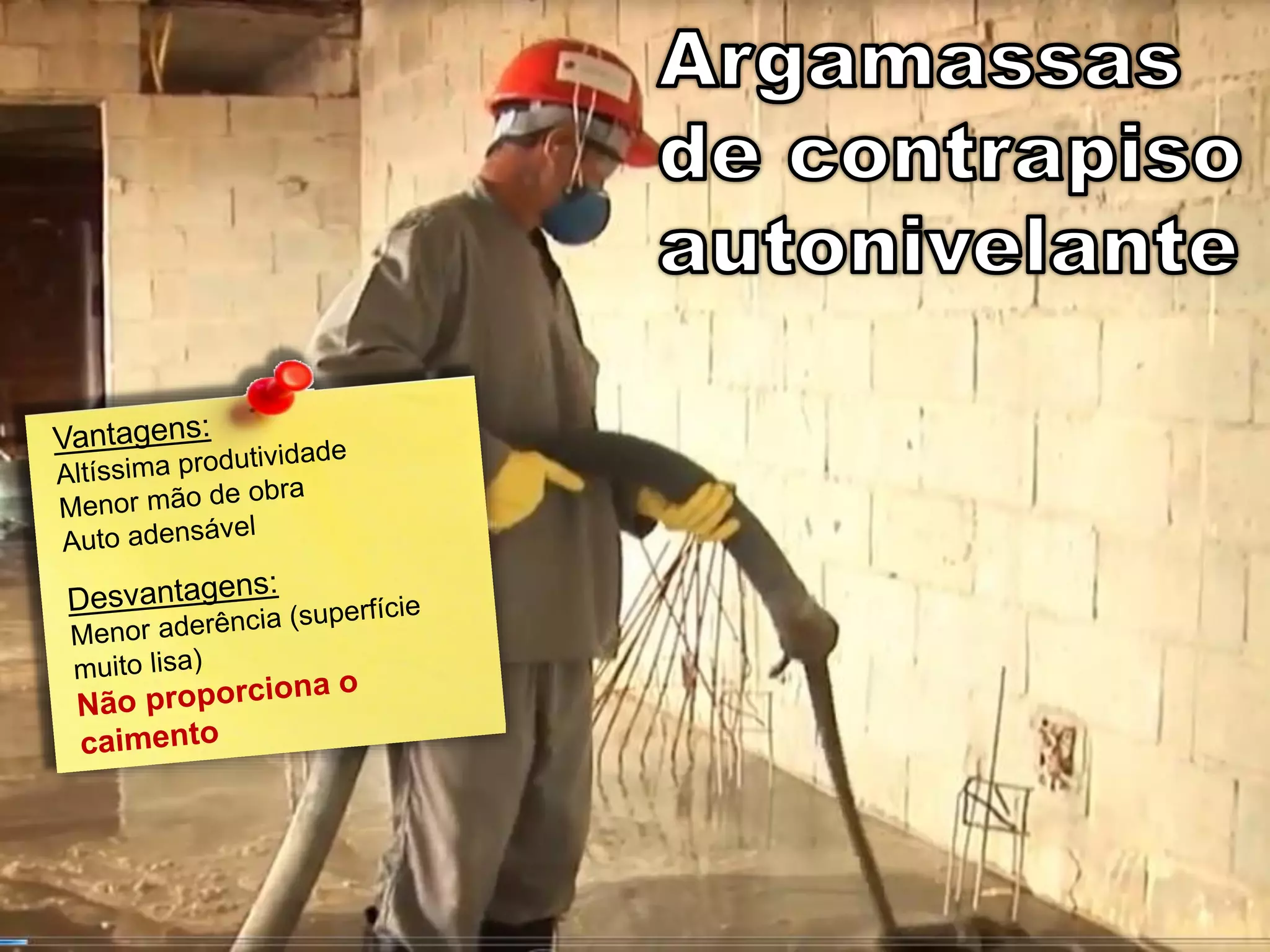 Argamassa - Materiais de Construção