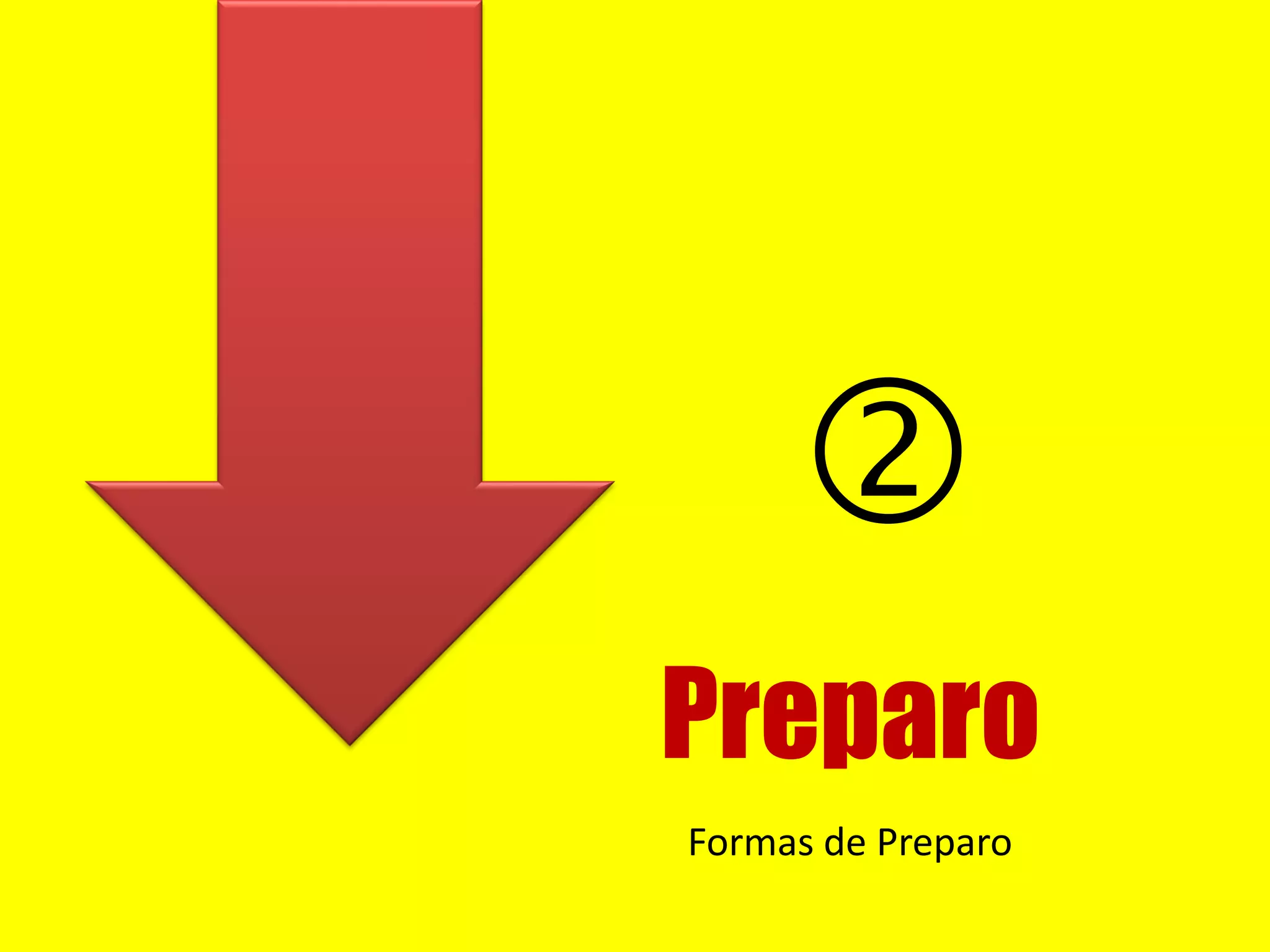 Preparo

Formas de Preparo
 
