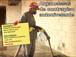 Argamassa - Materiais de Construção