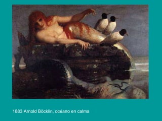1883 Arnold Böcklin, océano en calma 