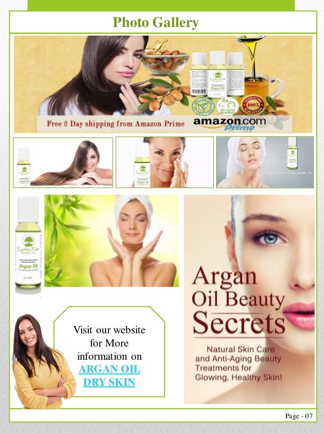 Argan oil for skin before and after