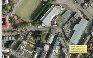 Spillet du spiller utspiller seg i
den fysiske virkeligheten hvor
dine bevegelser og
handlinger påvirker spillet.
 