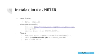 Argentesting 2017 - Performance testing 101 con jmeter | PDF