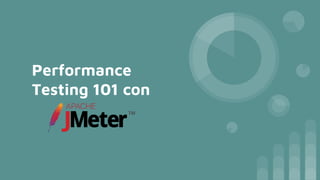 Performance
Testing 101 con
 