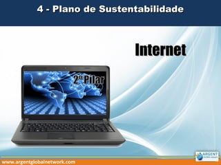 4 - Plano de Sustentabilidade4 - Plano de Sustentabilidade
www.argentglobalnetwork.com
InternetInternet
 
