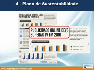 4 - Plano de Sustentabilidade4 - Plano de Sustentabilidade
www.argentglobalnetwork.com
 