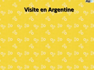 Visite en Argentine 