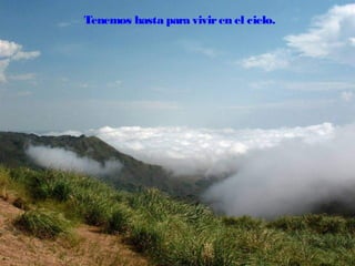 Tenemos hasta para vivir en el cielo.

 