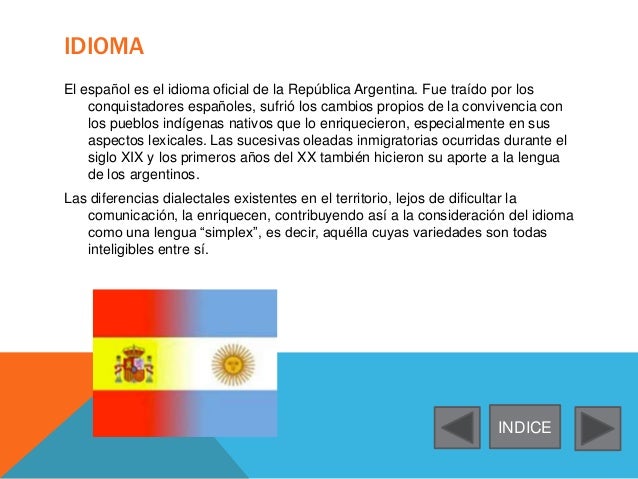 lengua argentina lengua argentina