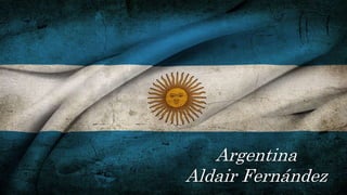 Argentina
Aldair Fernández
 