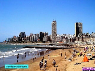 Mar del Plata beach
 