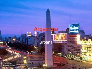 Obelisco Buenos Aires Argentina Urbana 