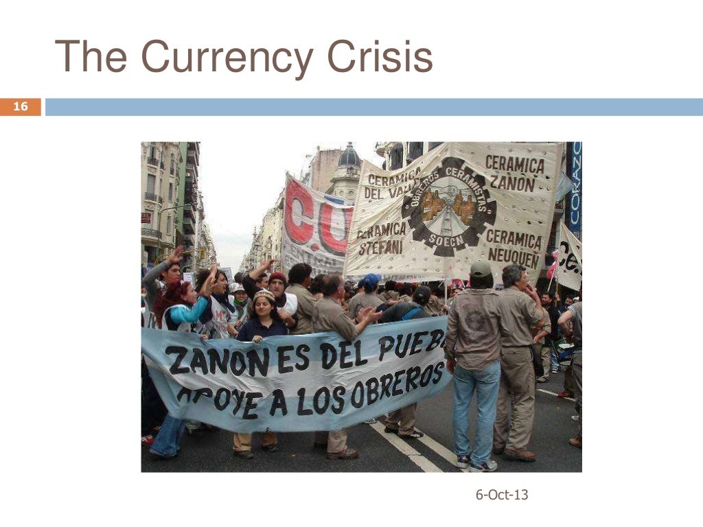 Argentine Economic Crisis (1999-2002)