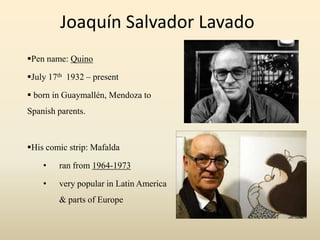 Joaquín Salvador Lavado,[object Object],[object Object]