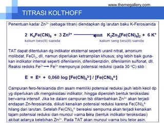 Company name
www.themegallery.com
TITRASI KOLTHOFF
 