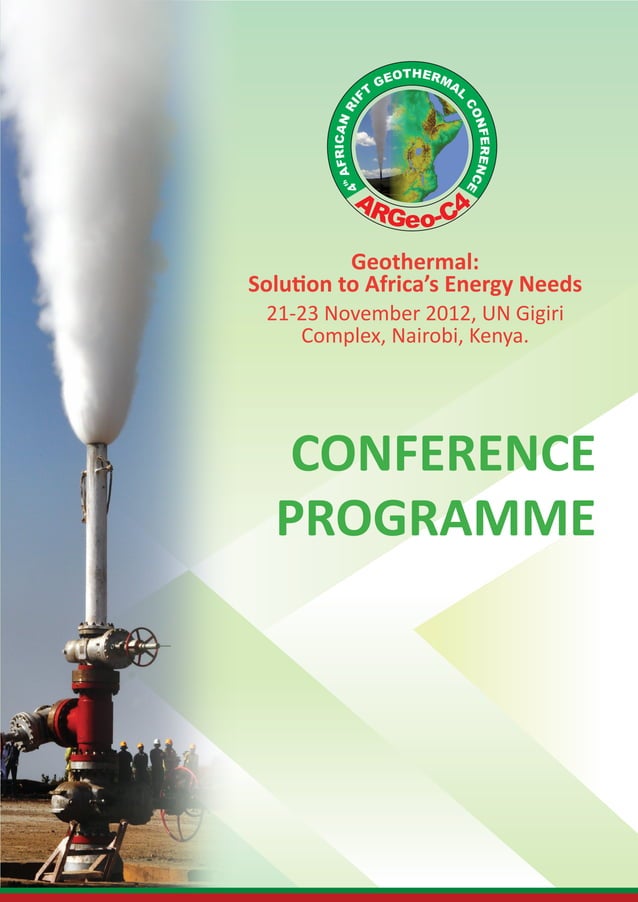 Geothermal Solution to Africa’s Energy Needs 2123 November 2012, UN