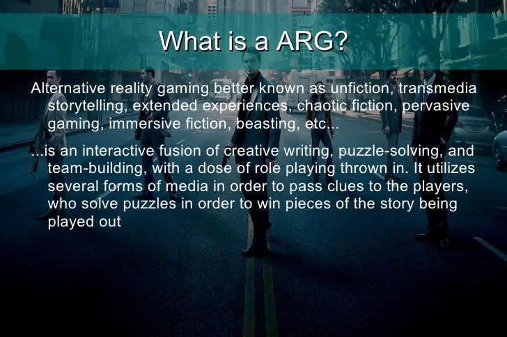What is a ARG?