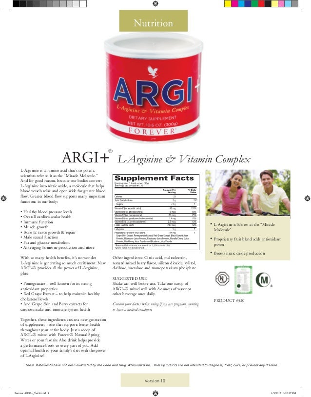 Argi+ LArginine & Vitamin Complex