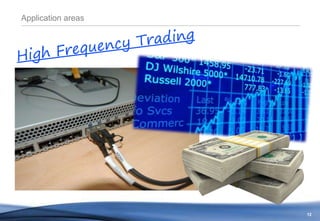 12
Application areas
 