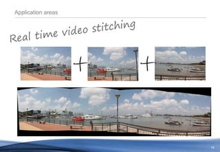 13
Application areas
 