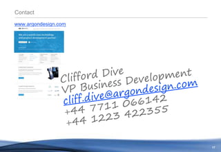 17
Contact
www.argondesign.com
 