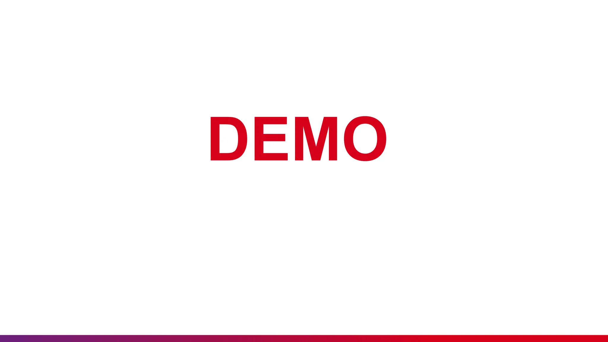 DEMO
 