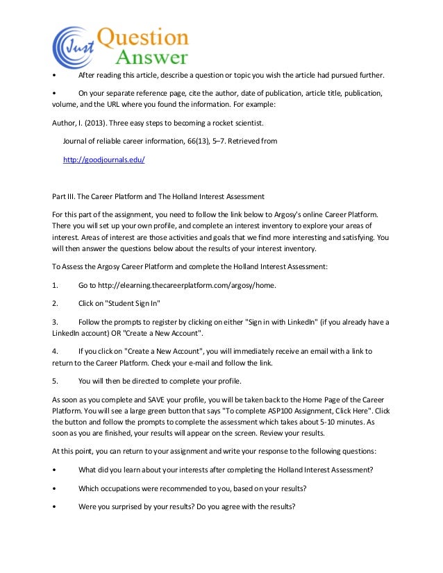 Argosy university asp 100 complete course