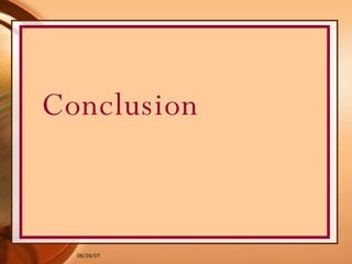 Conclusion   