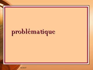 problématique 