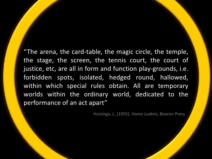 the magic circle law the magic circle law