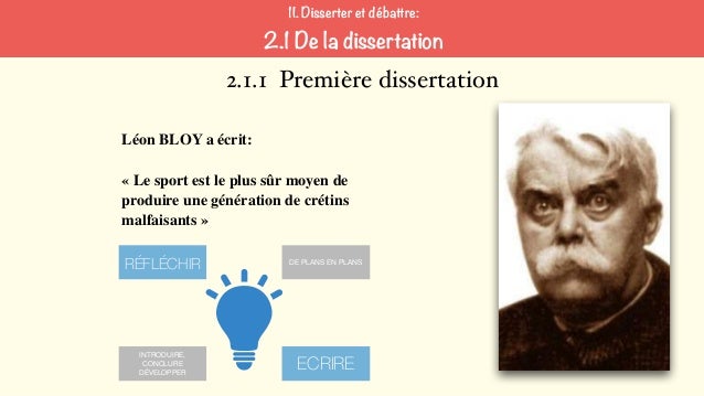 Dissertation sur le sport leon bloy