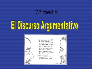 3º medio El Discurso Argumentativo 