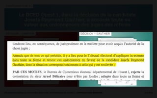 Argumentaire BCED - Vendredi 5 Juin 2015
