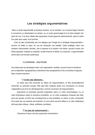 argumentation